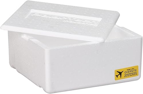 Miniatura 2 de Ice Age ON17F2 Thermo Chill Contenedores para la noche (Paquete de 2), Blanco y Polar Tech - RB 15 RB15 Paquete de espuma refrigerante