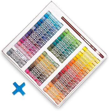 Doms Oil Pastels - Assorted, 50 Count Box