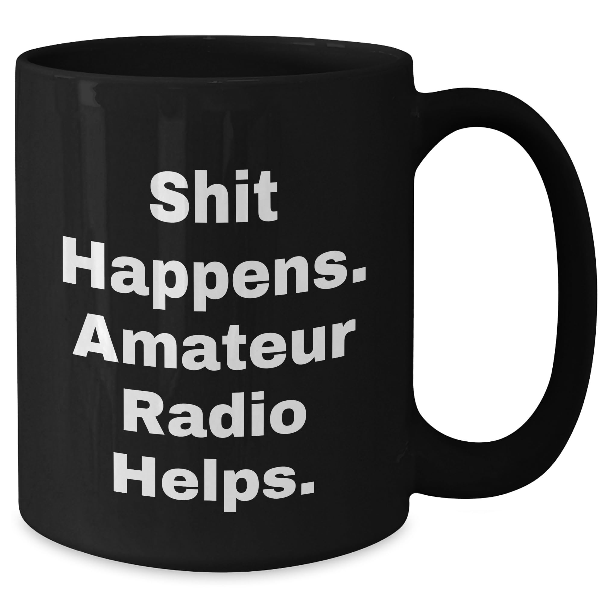 Amateur Radio Enthusiasts Eat Sleep Repeat Interlaced Leather Christmas Unique Gifts for Men Women Friends Family