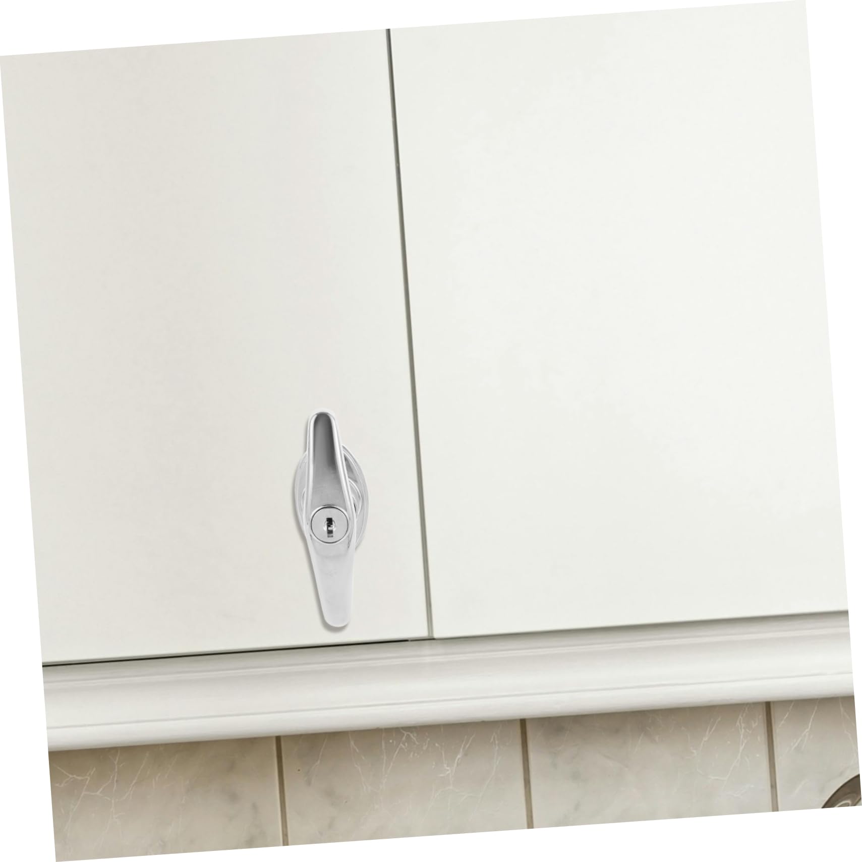Lot De 5 Serrures De Rechange En Alliage De Zinc Pour Armoire Boîte Aux Lettres À Clé