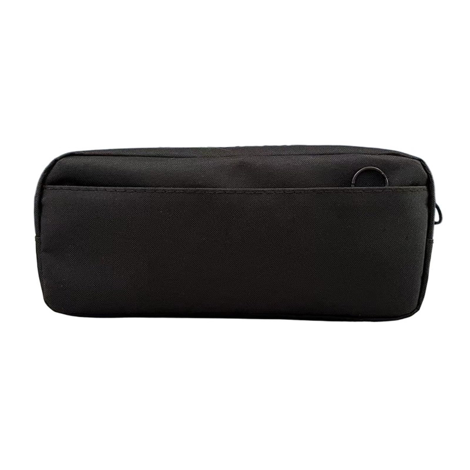 ARUNASC pencil cases Double Layer Big Capacity Pencil Case Blank Simple Pen Pouch with Zipper, for Adult Students Officers small(Wei�)