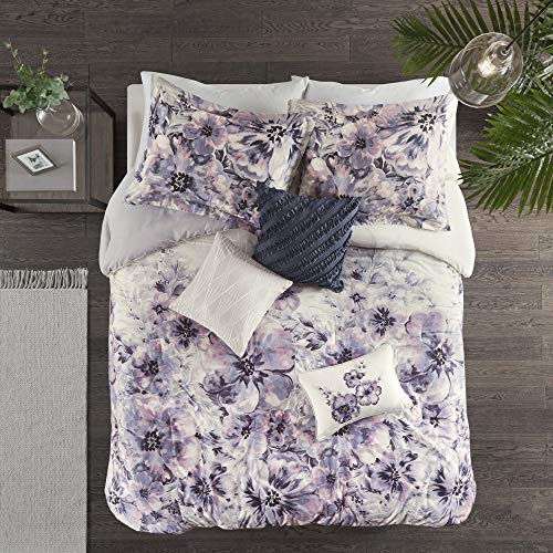 Reviews y listado de Parka reversible mujer disponible en línea para comprar. 31 Madison Park - Juego de Ropa de Cama Reversible con diseño de Flores y Acuarelas, de algodón, Bordado, Plisado, Suave, hipoalergénico, para Todas Las Estaciones, Púrpura,...
