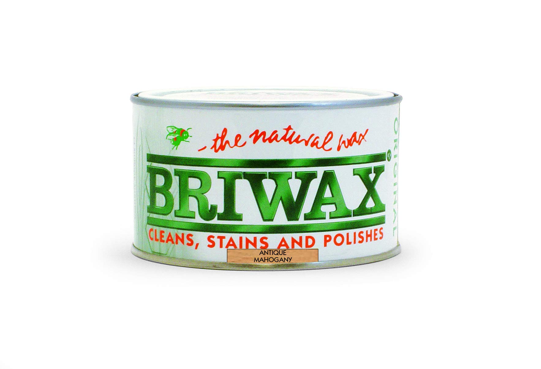 Briwax Natural Wax 400g Antique Mahogany (441865)