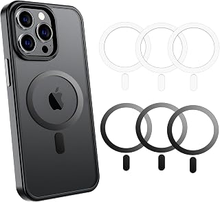 Aothey Universal Metal Rings Compatible with Magnetic Sticker,Magnetic Ring for Phone Cases & Wireless Charging，Anti-Rotat... Price In India