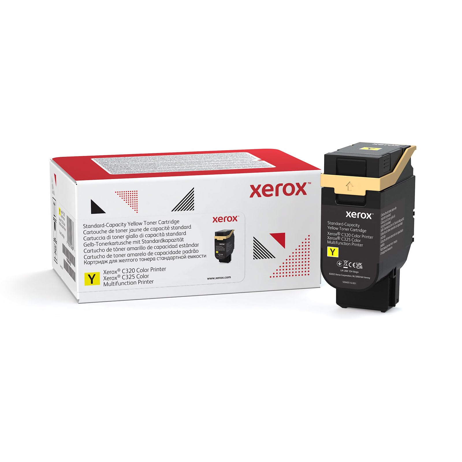 Xerox 006R04822 Yellow Toner Cartridge Original For C320 C325 Printer Genuine UK