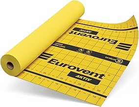 Eurovent® AKTIV zweilagige aktive Dampfbremse KLIMAMEMBRAN 1,5 x 50m = 75qm