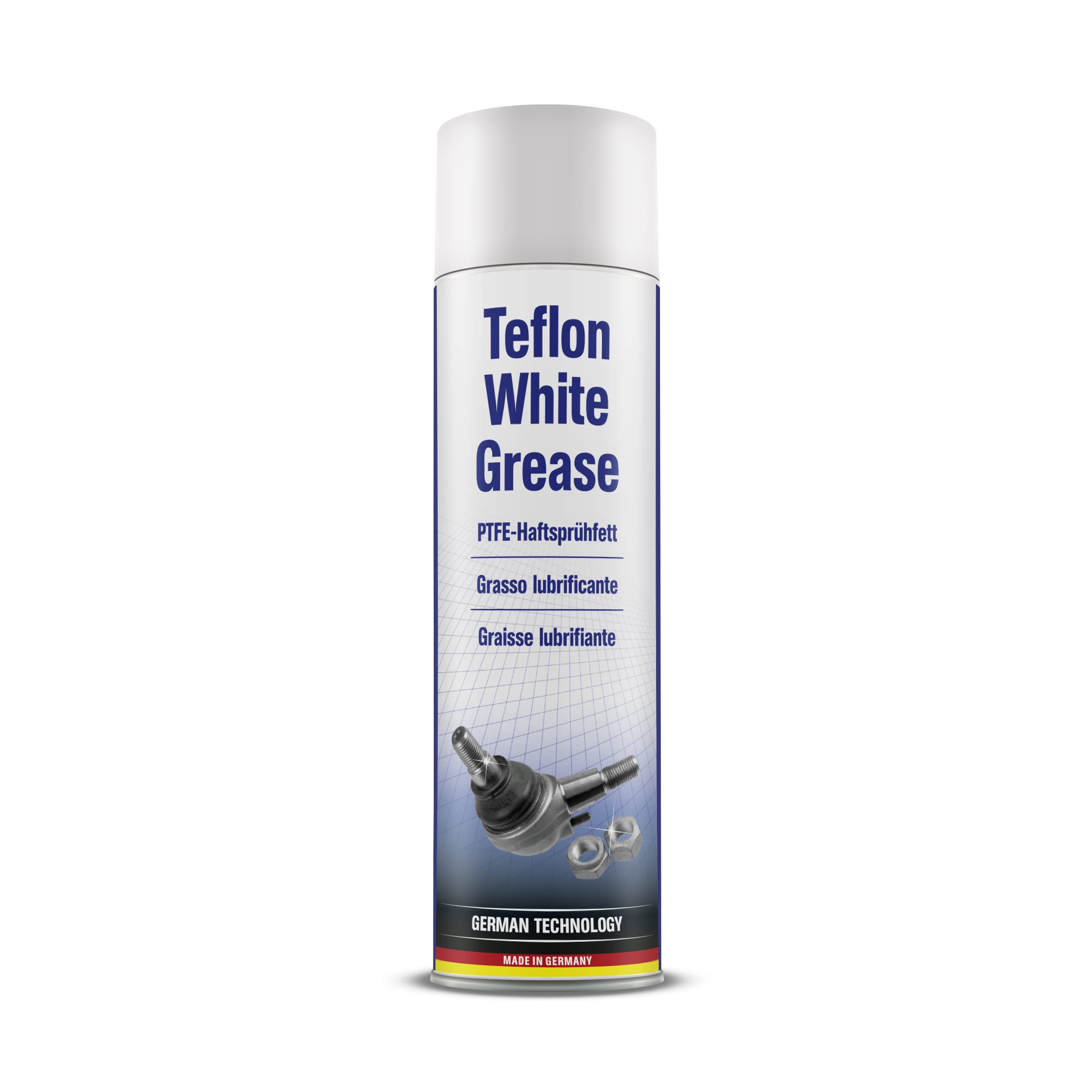 Teflon White Grease Spray, White, 43200