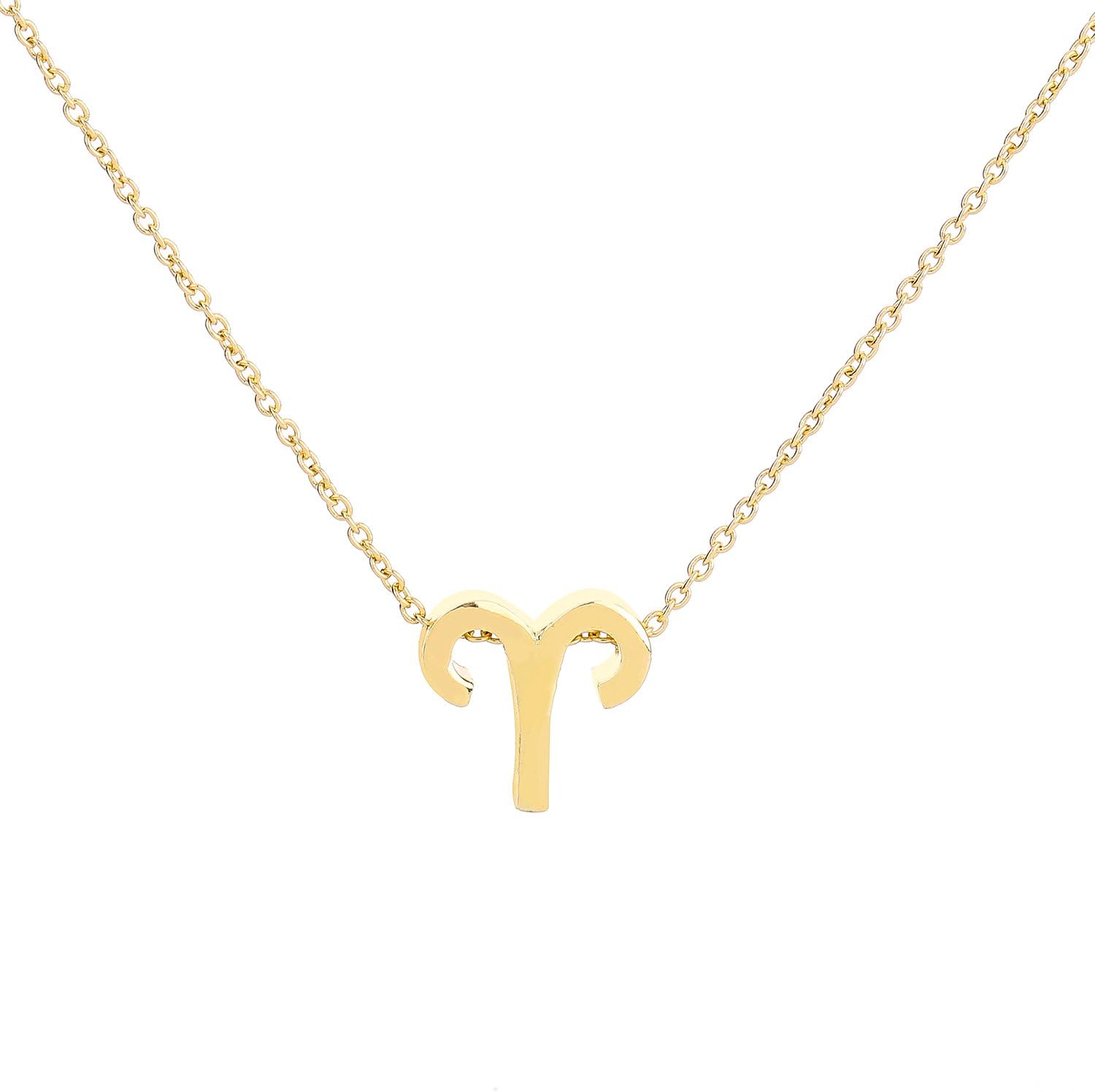 WishoneyAstrology Necklace For Women Jewelry 12 Zodiac Pendant Birthday Gifts Horoscope Constellations Message Card