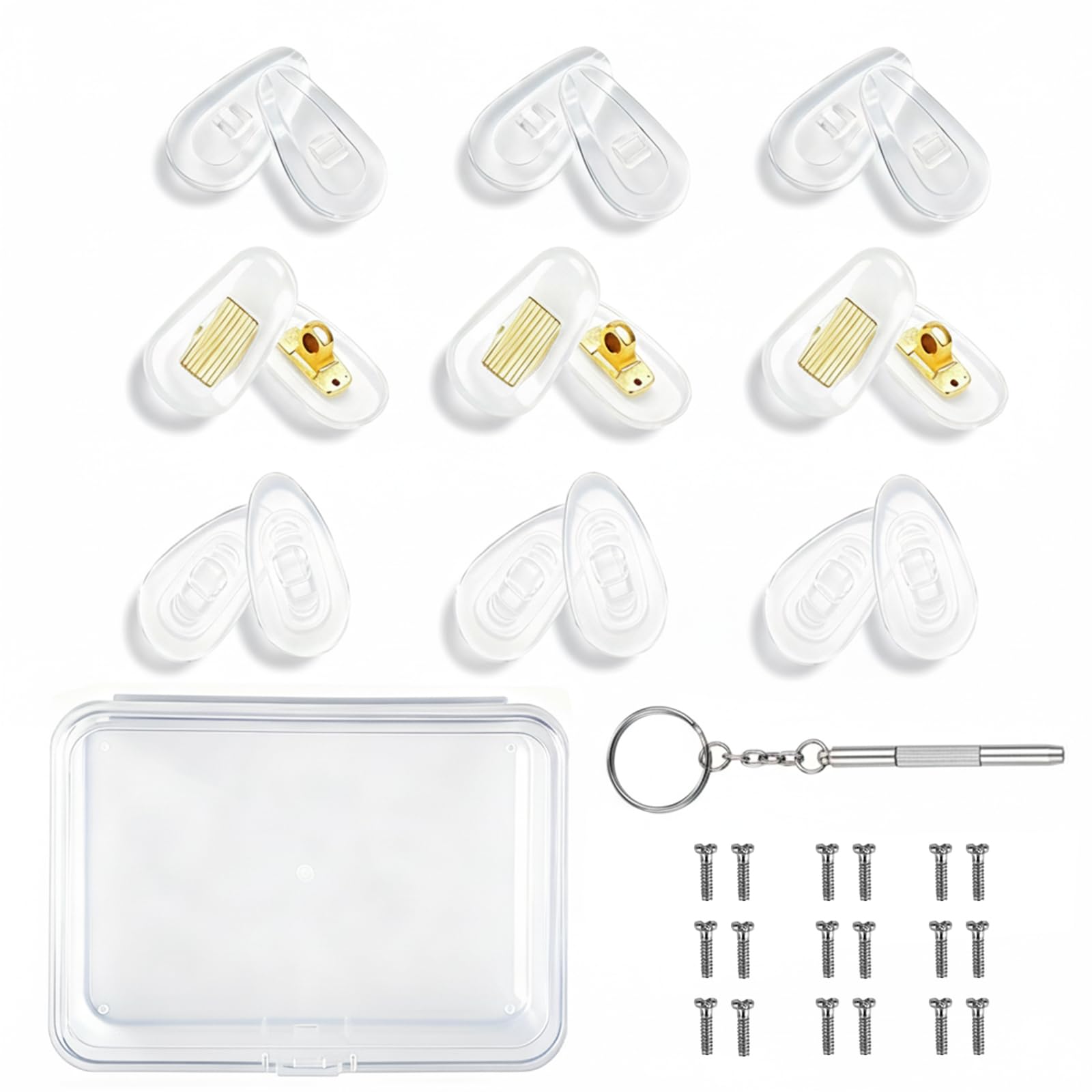 EJANBO 9-Pairs Glasses Nose Pad - eyeglasses care | Mubboo