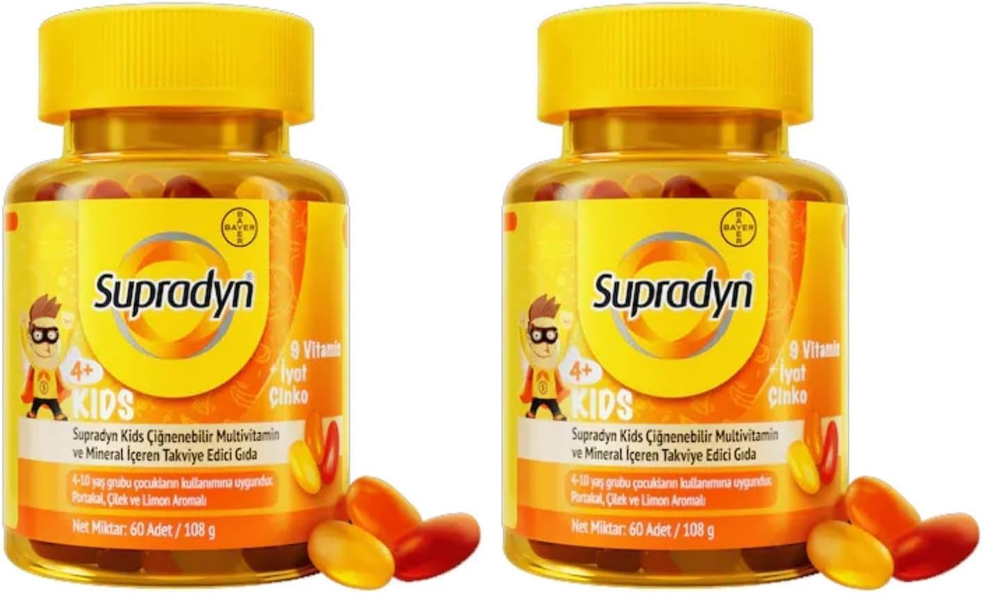 Supradyn Kids Magic Beans 60Tr (2 paketi)
