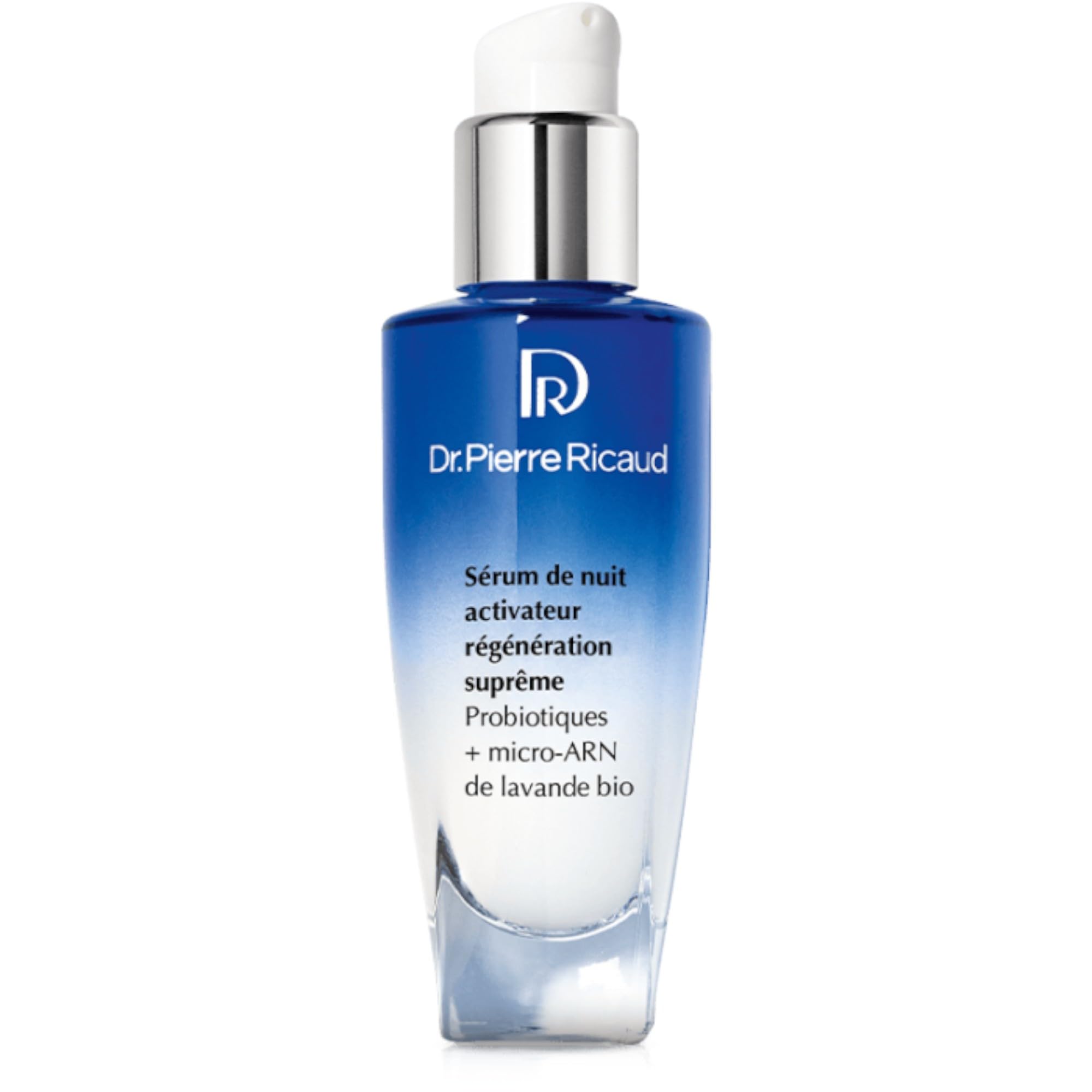 Dr Pierre Ricaud Sérum Nuit Régénération Suprême Anti-Rides 30ml | Ultra-régénérant, Double la pénétration des actifs, Probiotiques, Micro-ARN de lavande bio, Soin de nuit pour Femme