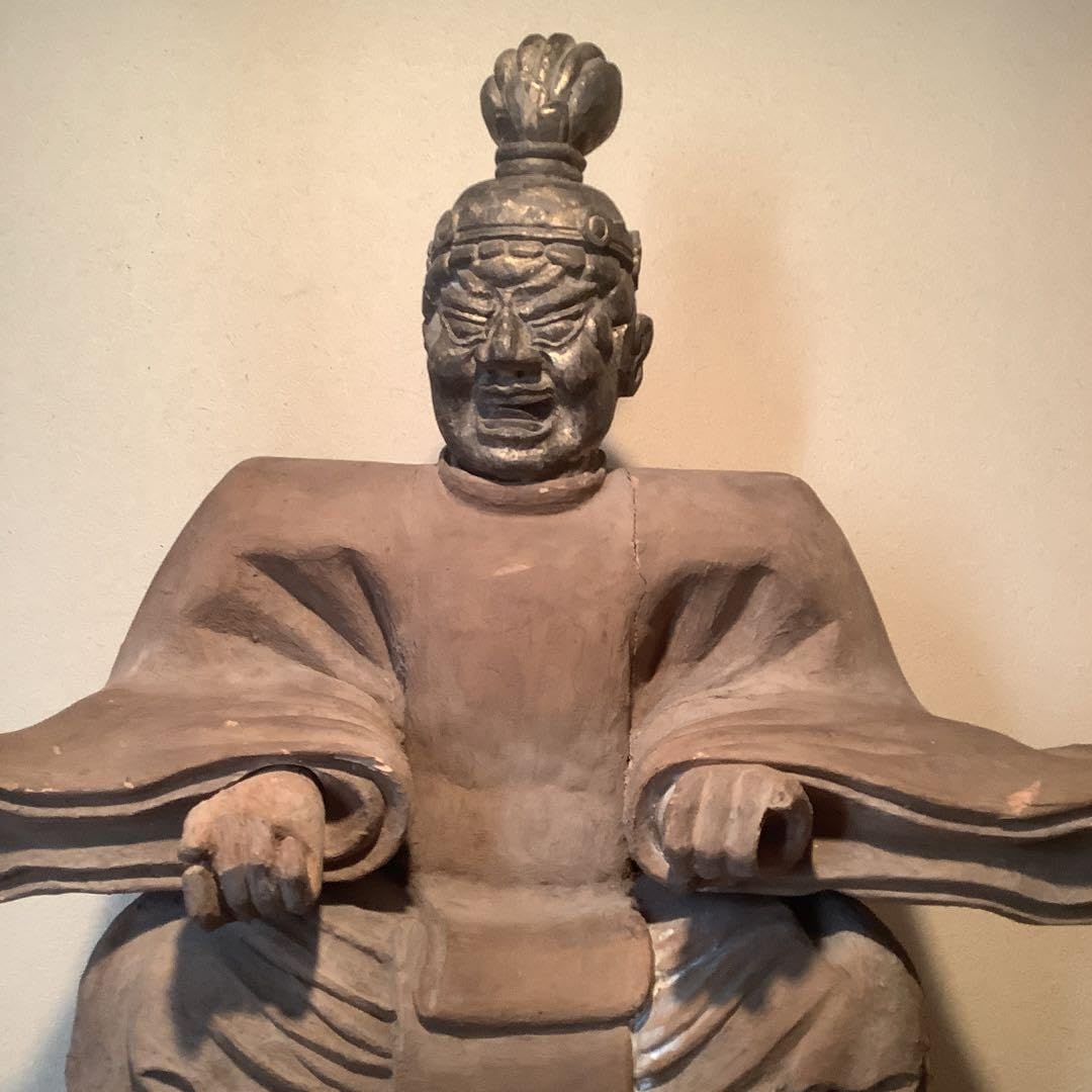 Amazon.co.jp: 室町時代正法光明神「閻摩羅閻魔大王」冥界地獄王六道祀