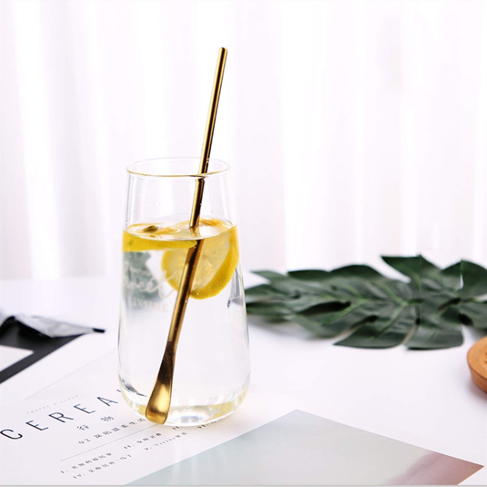 cucchiai Barra da stiro, cucchiai da bar, 4 pezzi Cocktail Agitatore 304 Cucchiaio da miscelazione in acciaio inox, per barista o uso domestico (4 colori) cucchiaio da minestra
