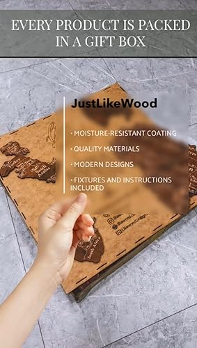 Miniatura 9 de 7171" Home Sign Wooden Family Tree with Frame Pictures FAMILY, Large Tree Wall Decals, Stunning Family Wall Decor for Bedroom, Kitchen and Living