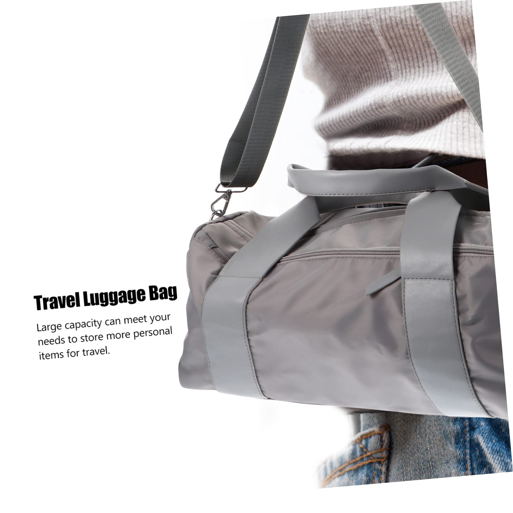 Bolsa Deportiva de Separación Seco y Húmedo de Gran Capacidad, Nylon