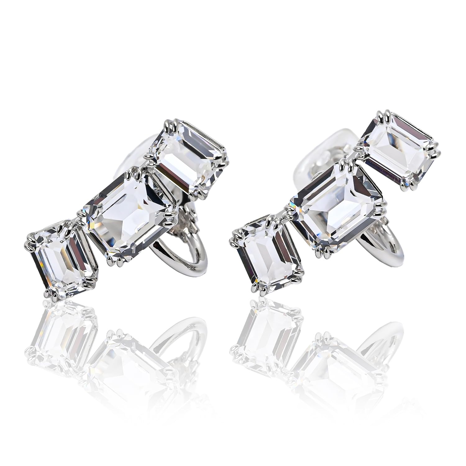 Amazon.co.jp: スワロフスキー イヤリング Millenia クリップ