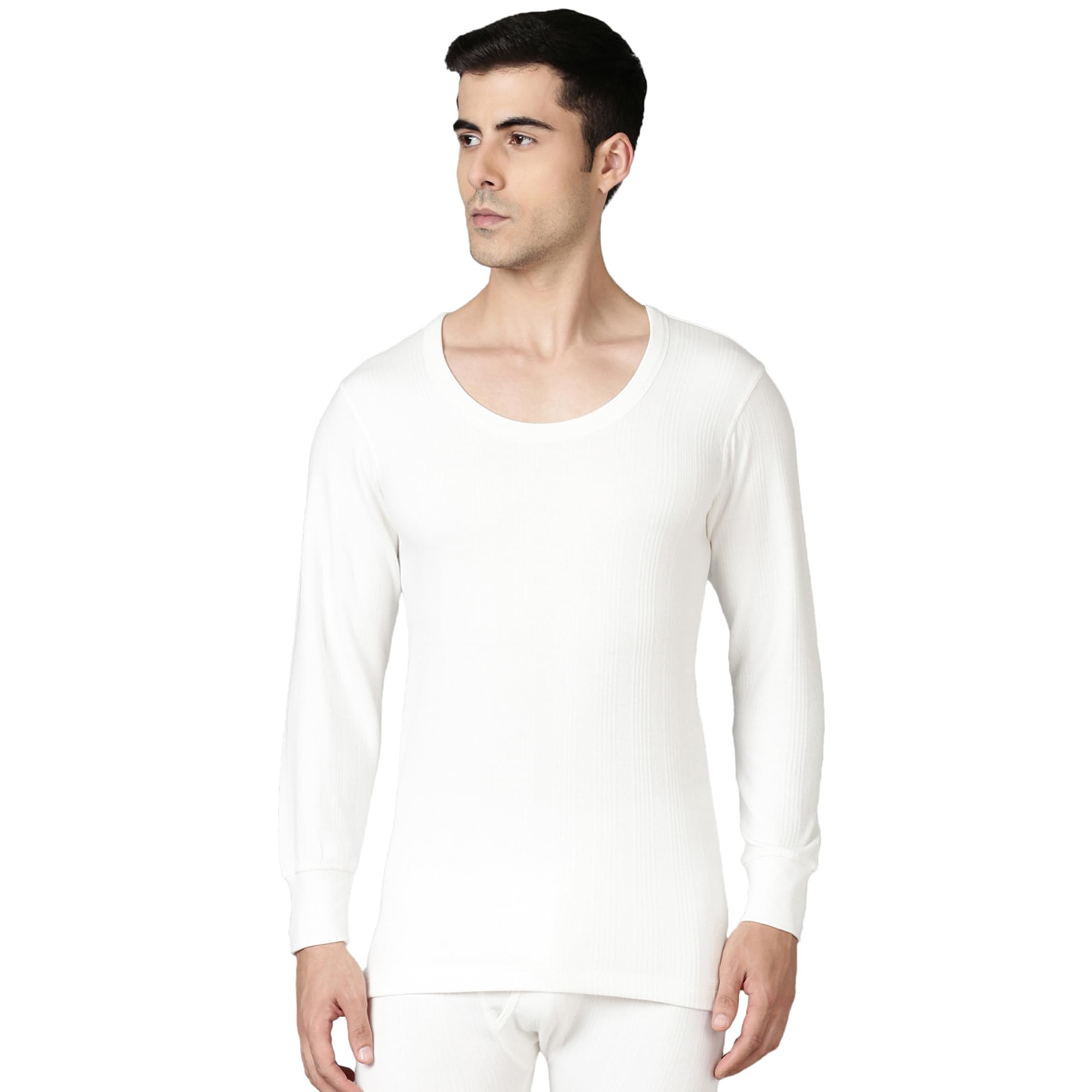 Originals Men's Thermal Winter Top | Round Neck Long Sleeve Body Warmer Heat Trap Technology | Enhanced Flexibility | Layering ​Compatibility | Sweat Absorption