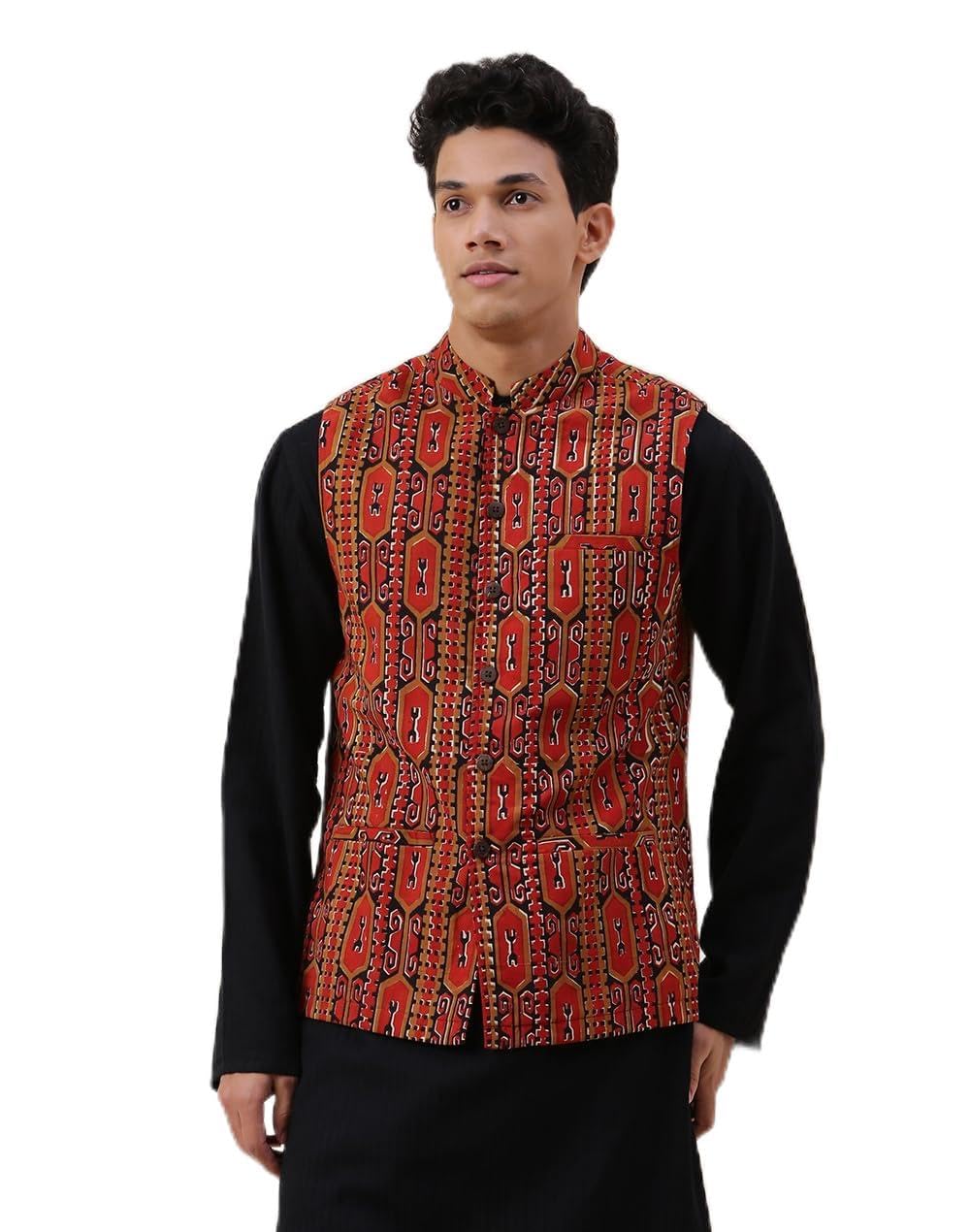 fabindia Men Nehru Jacket-picture-31