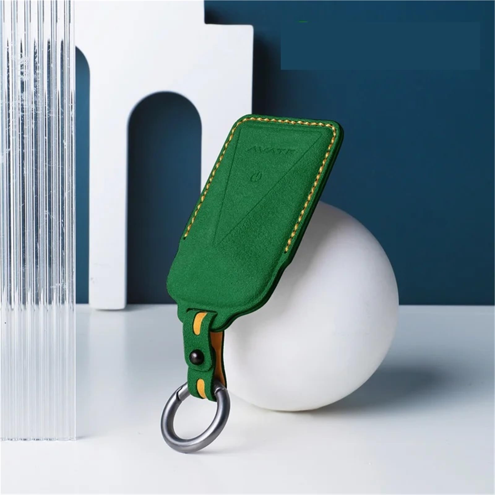 Compatible for Avatr 11 12 07 E16 Protector Keyless Keychain Accessories 2024 2023 Suede Car Remote Smart Key Case Cover Shell(B8)