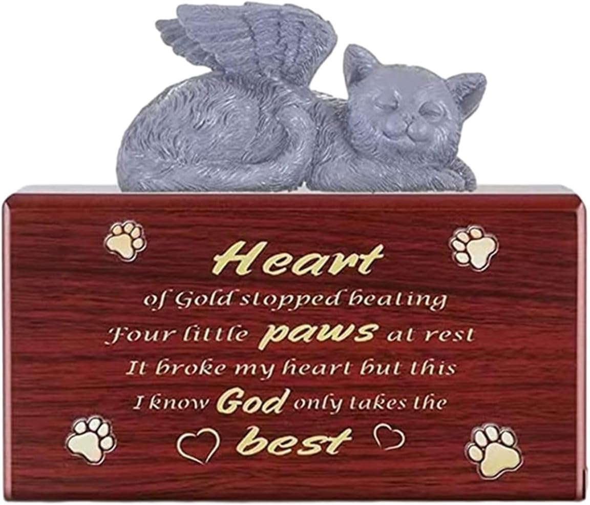 Simple Wood Pet Urn Coffins Box Providing Durability And Protections For Their Remain Preserve Memory Cinerary Casket