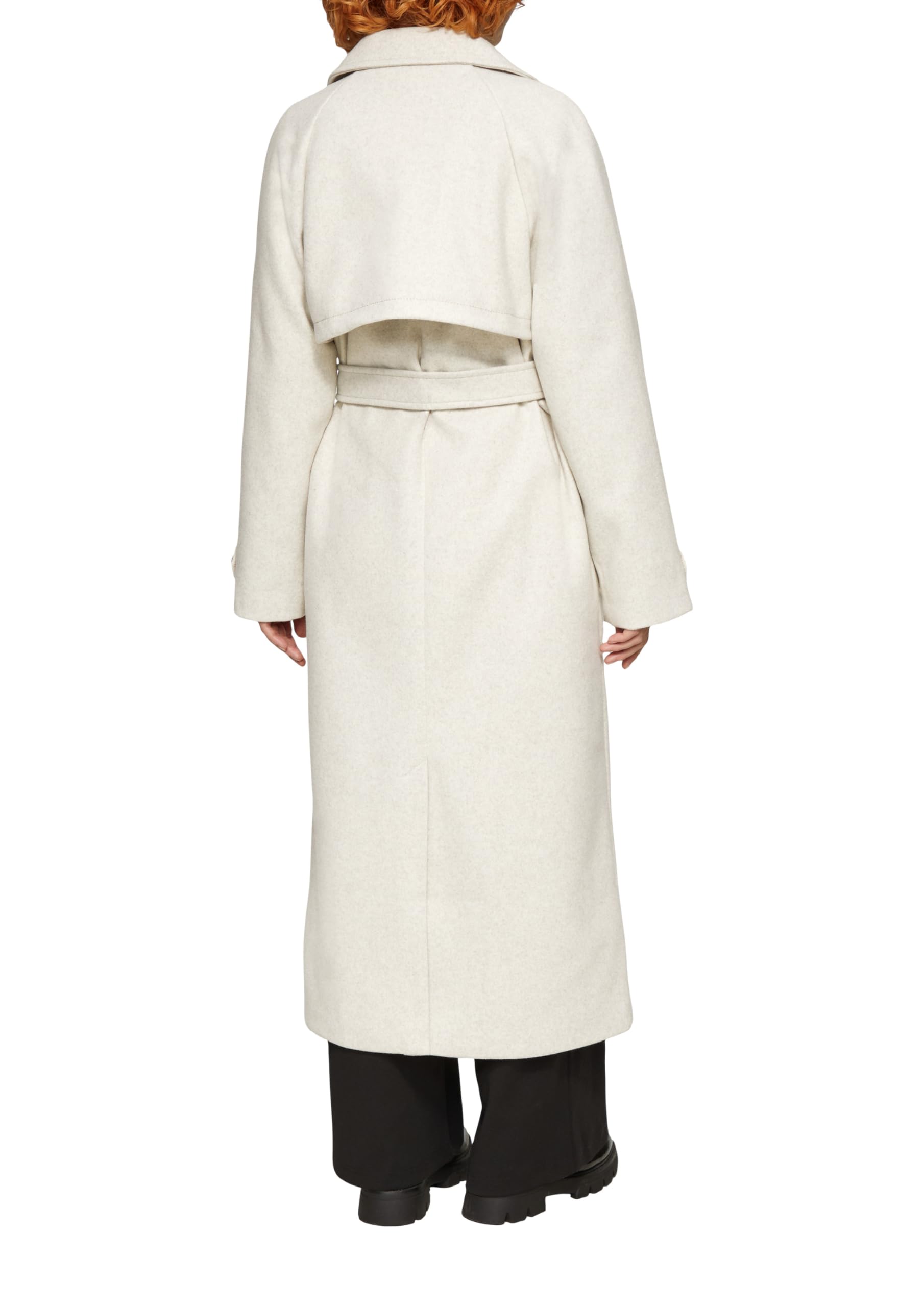 QS Trenchcoat in Wolloptik