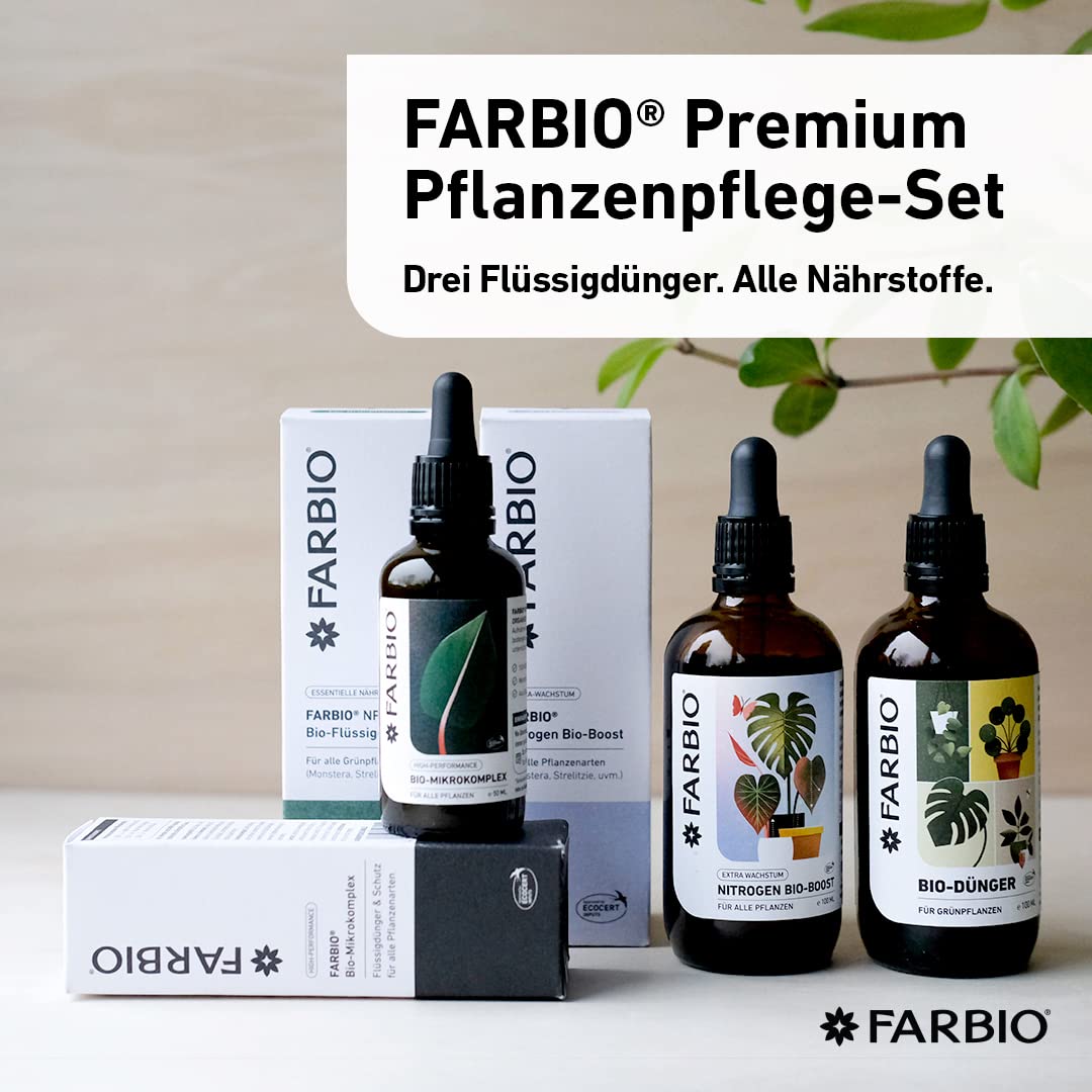 Premium Pflanzenpflege-Set: Flüssigdünger für Pflanzenwachstum und Heilung
