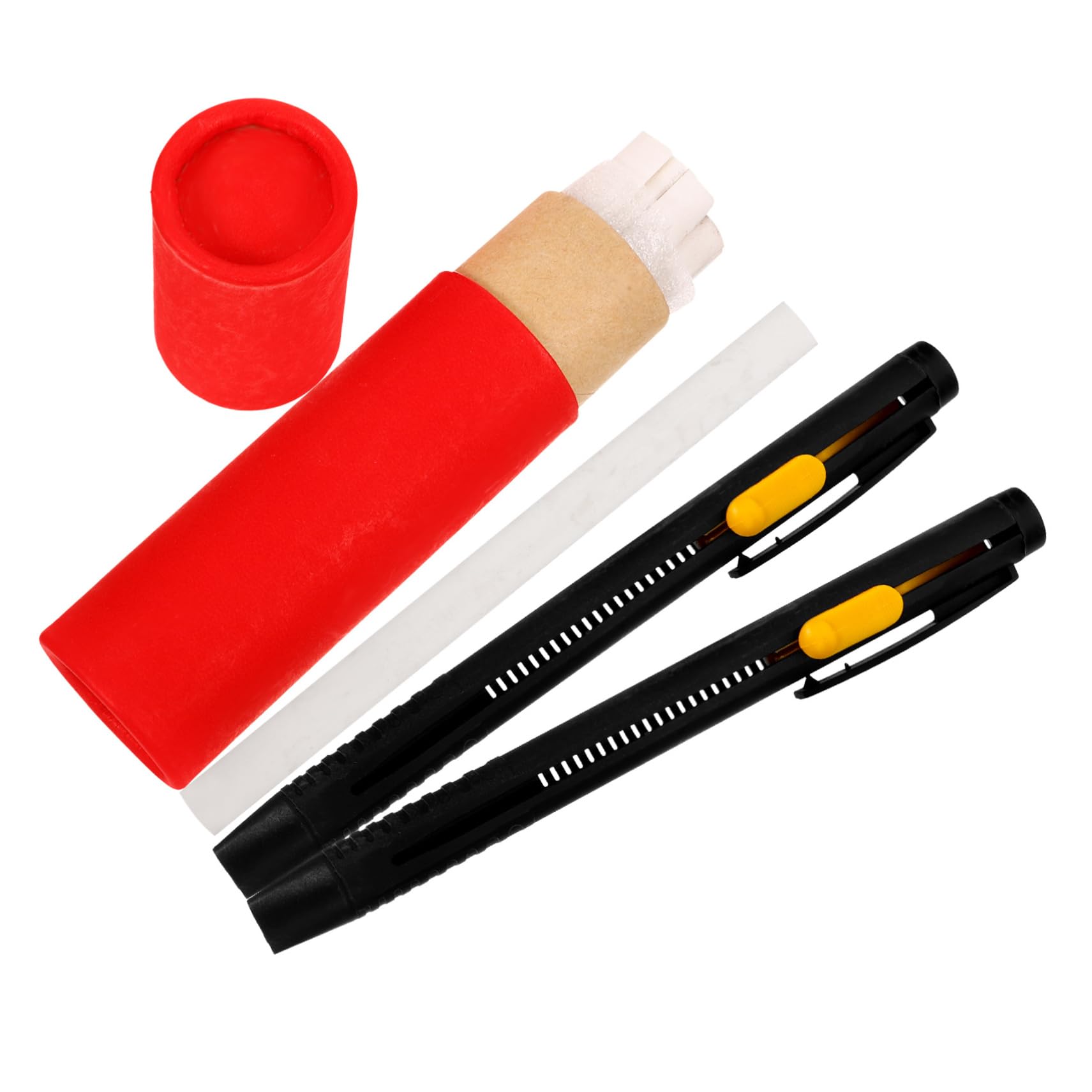 NUOBESTY 8 Sätze Unsichtbarer Zeichenstift Lederkreide-nähzubehör Kreidemarker Aus Leder Diy Kleidung Lederkreide Nähen Von Kreidezubehör Markierungskreidestift Stoffmarker Plastik
