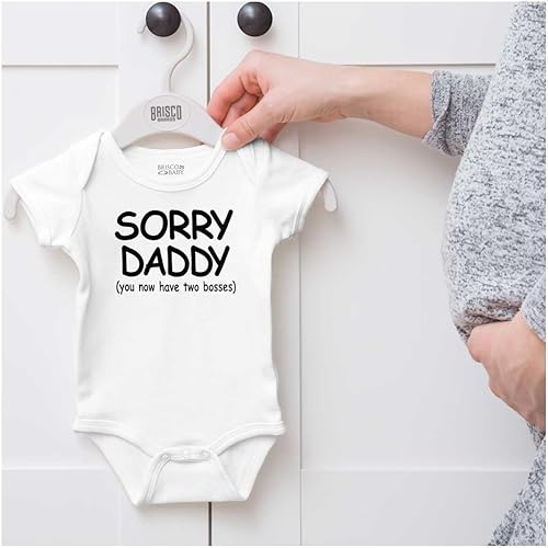 Miniatura 5 de Classic Teaze Nuevo papá ducha espolvorear regalo lindo bebé mameluco niños o niñas