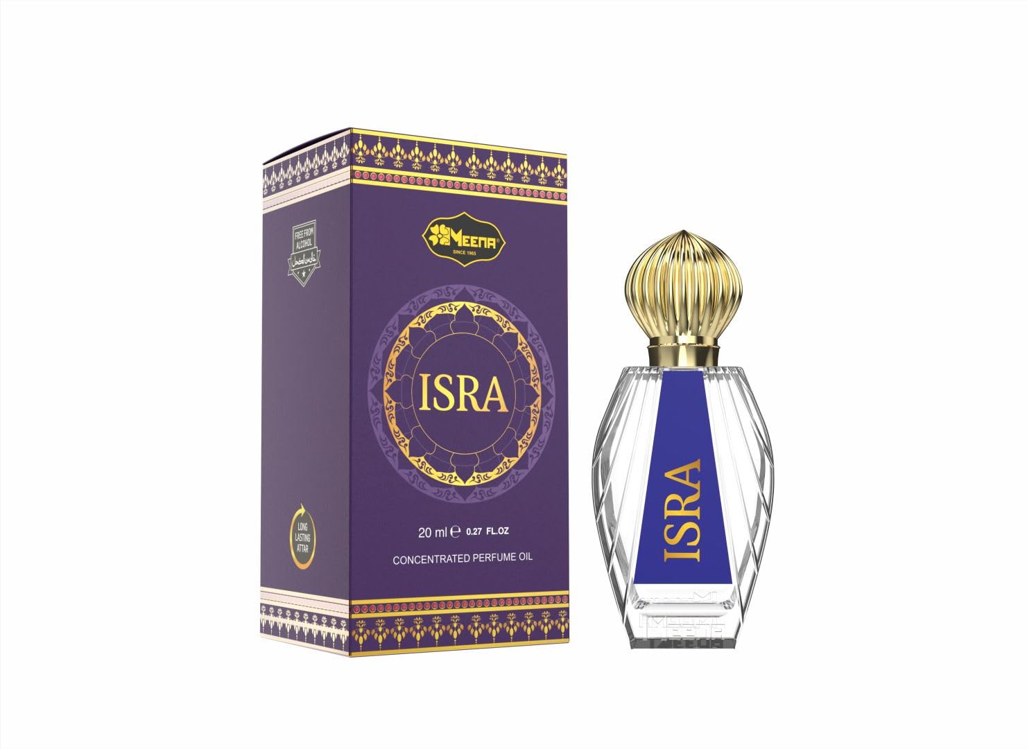MEENA ISRA Roll on Attar, 20ml | Sweet Floral Creamy Musky Fragrance, 20ml-image-18