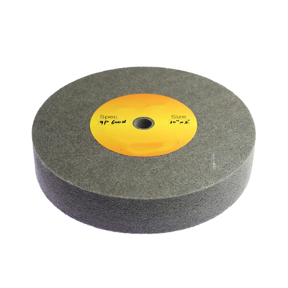 10"*1" / 2" 5P/7P/9P Siliziumkarbid-Vlies-Einheitsscheibe P180 P320 P600 Nylon-Schleifscheibe,7P Mittel P320,250x50mm