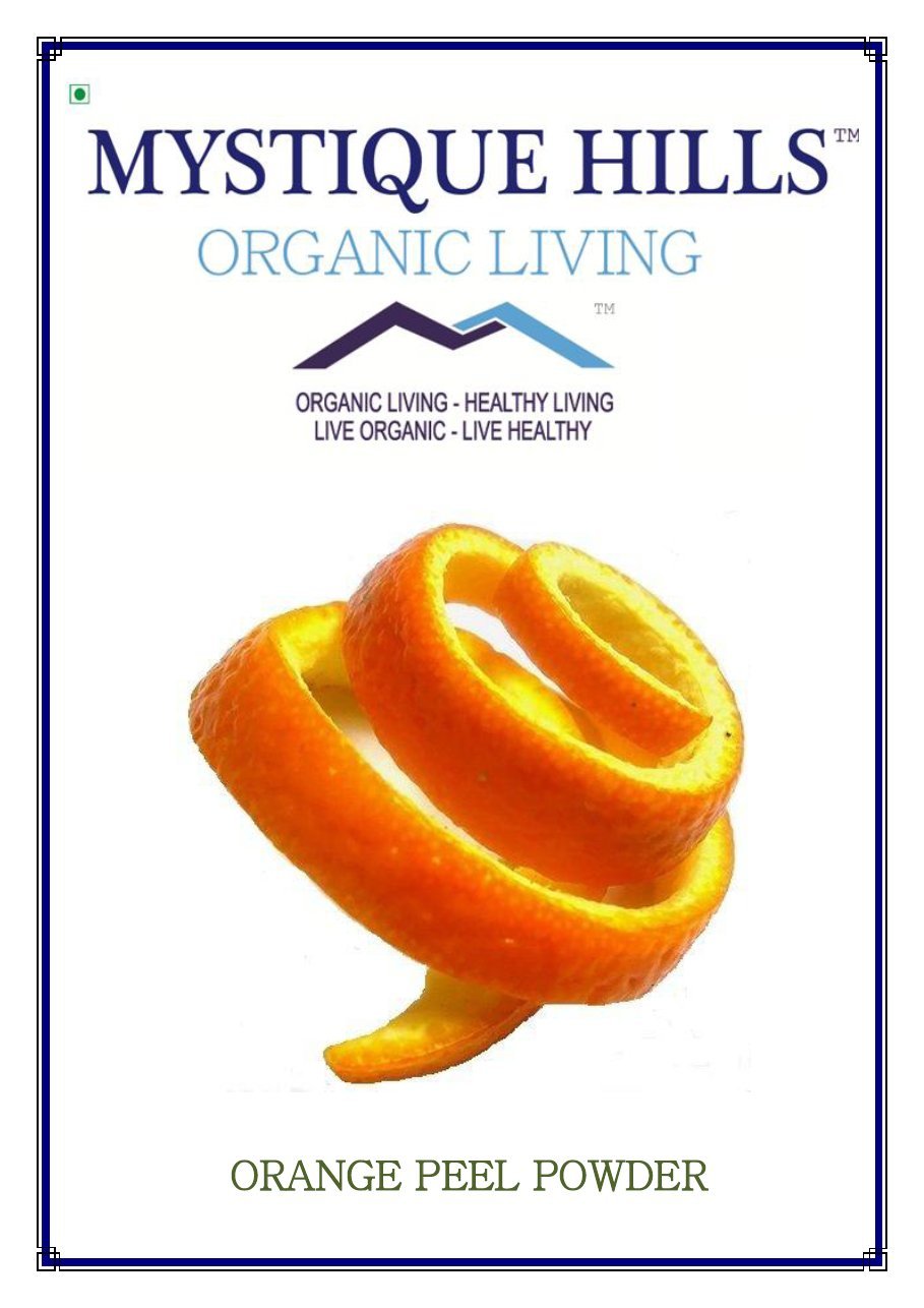 Mystique Hills - Organic LivingOrange Peel Powder, 200 g