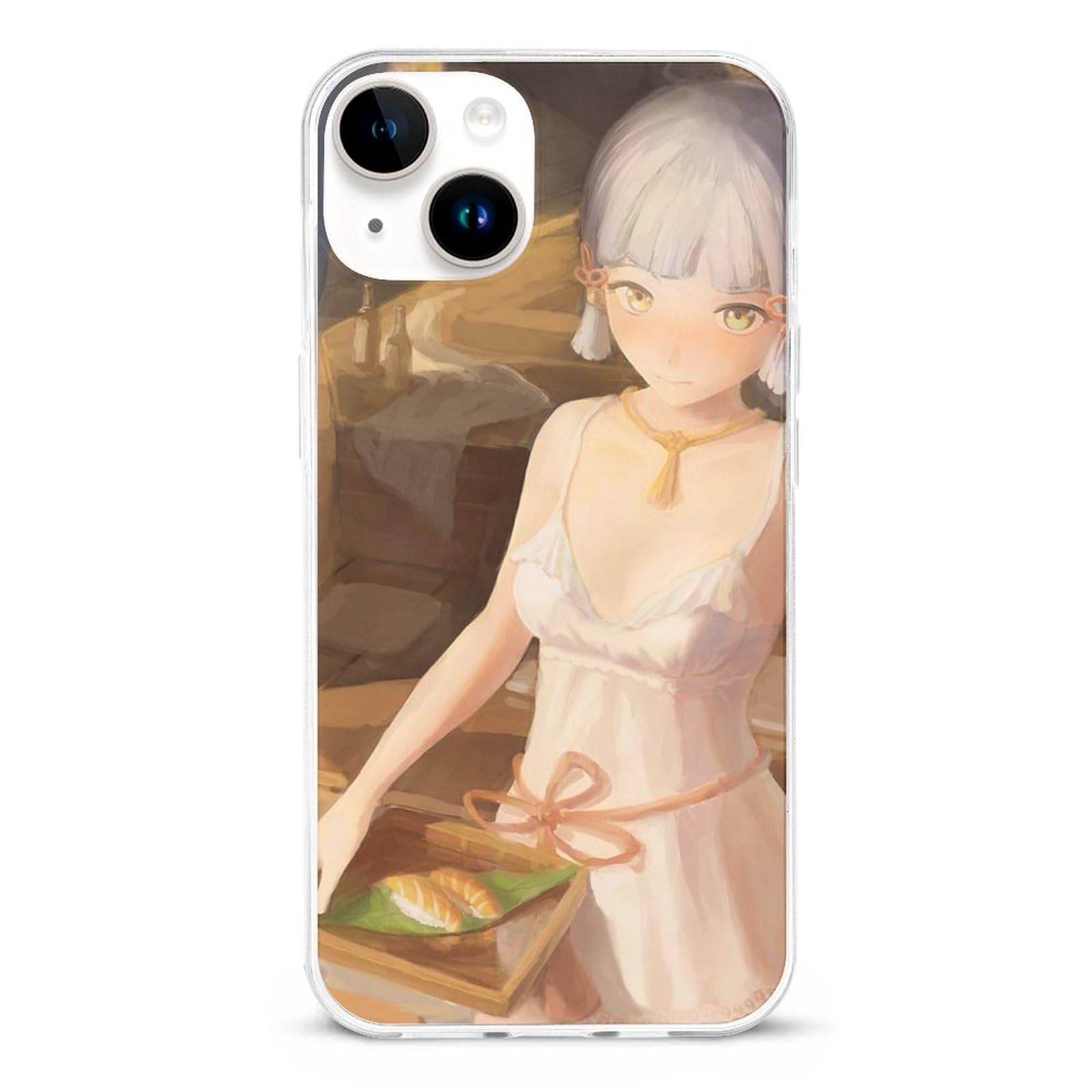 Amazon.co.jp: iPhone 14 Plusケース iPhone 14 Plusカバー 原神-綾華
