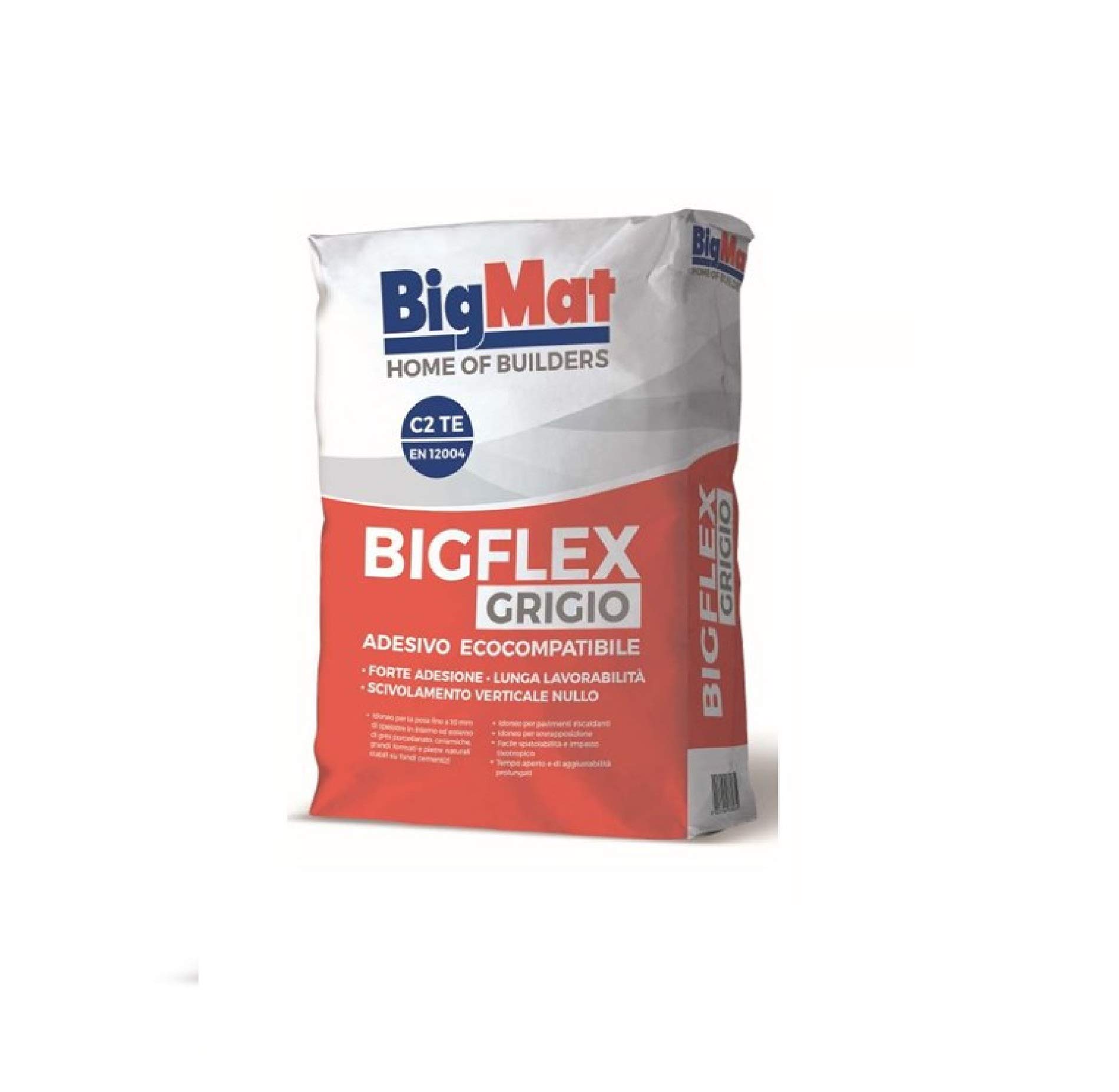 BIGFLEX GRIS 25 KG ADHESIVO PROFESIONAL