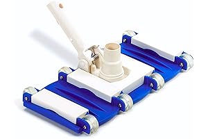 SWIMLINE HYDROTOOLS: Rectangle Vacuum Head & Swivel Hose