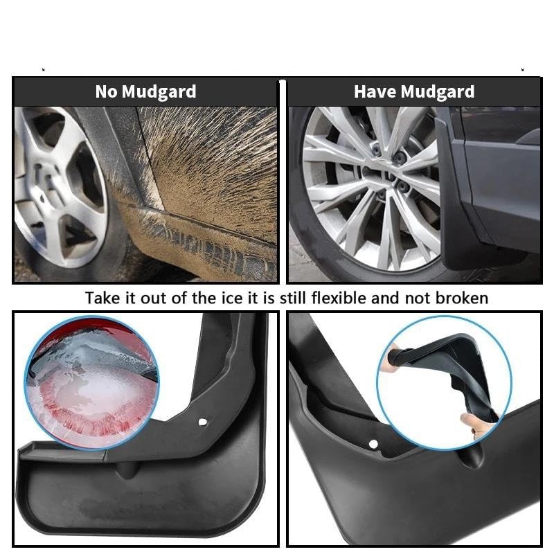 Kotflügel Set Für KIA NIRO 2023-2025 - ABS Spritzschutz Radlauf