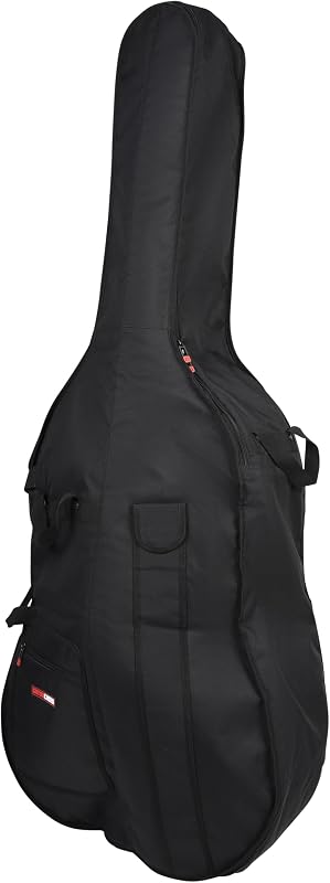 Gator Cases Bolsa de viaje ligera para banda y orquesta para contrabajo vertical de 1/4; (GBO-BAJO14)