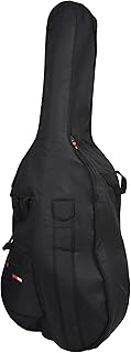 Gator Cases Bolsa de viaje ligera para banda y orquesta para contrabajo vertical de 1/4; (GBO-BAJO14)