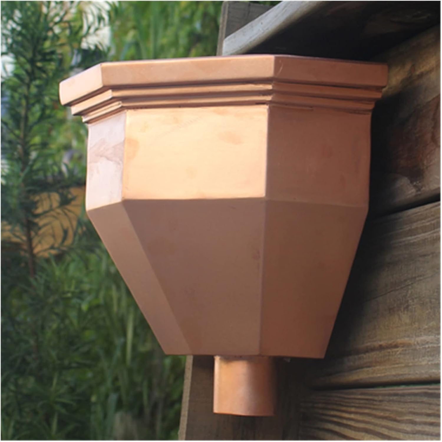 Functional and Decorative for Gutter Downspouts Copper Rain Chains For