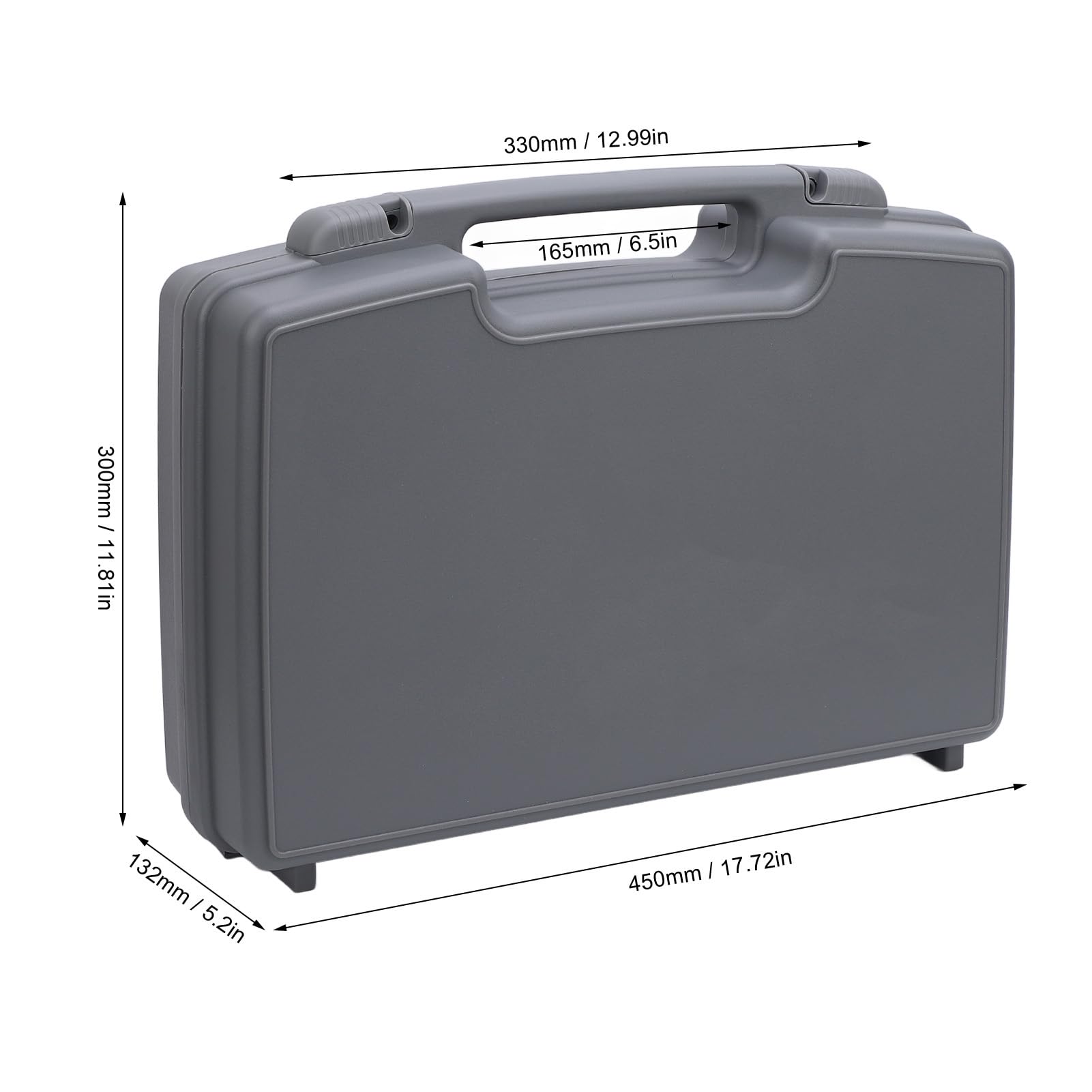 Custodia Protettiva da Viaggio Satellitare, Design Portatile Antiurto per Avventurieri, Materiale ABS
