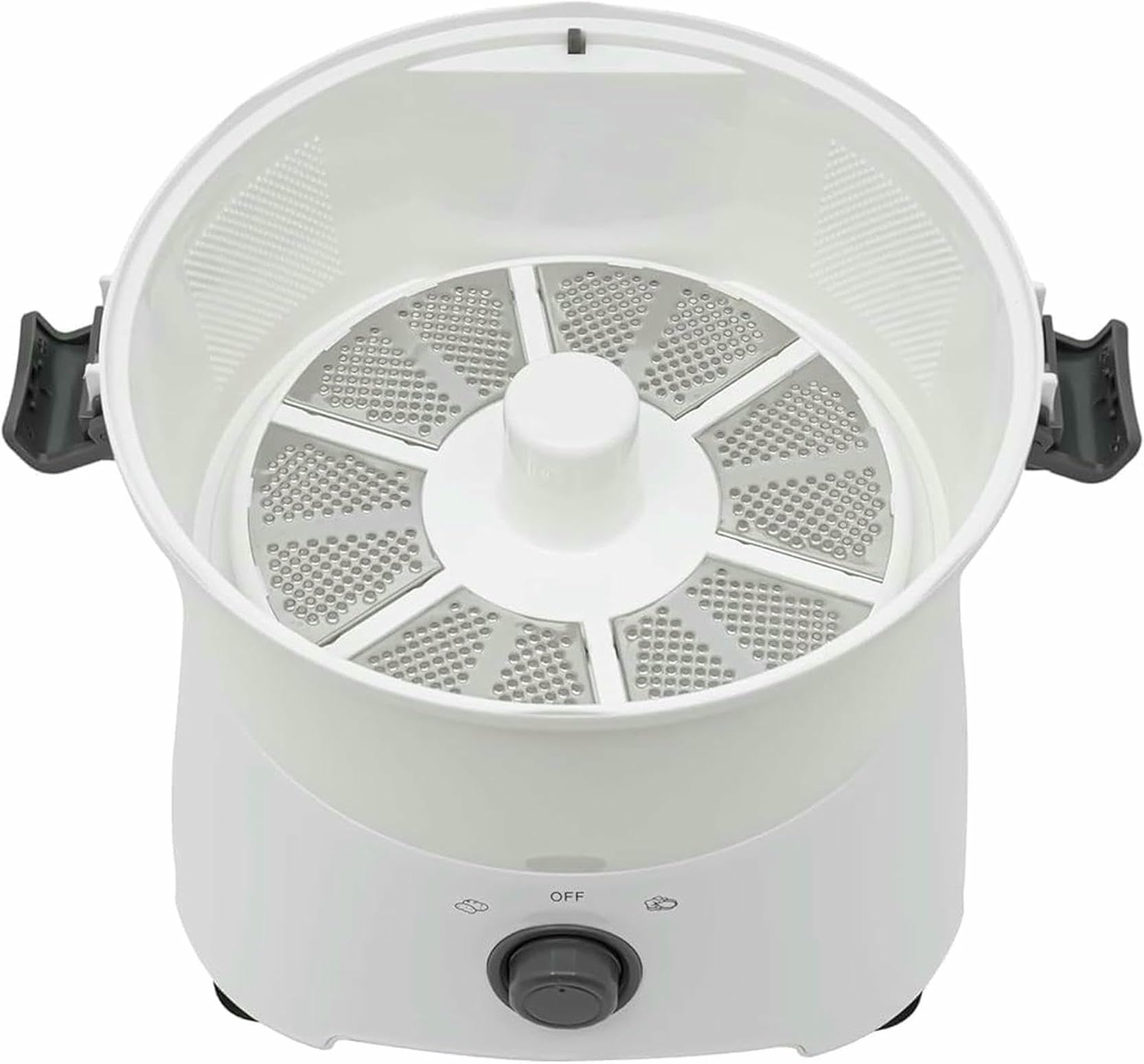 Máquina peladora de patatas, Pelador de patatas eléctrico 85 W, automático, con un solo botón, cable, multifunción, sobremesa, deshidratador verduras