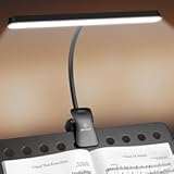 57 LED Super Bright Music Stand Light&comma; Eye Caring Clip-on Piano Light&comma; 3 Color & 5 Brightness&comma; USB-C Rechargeable&comma; Long Lasting up to 140 Hrs&comma; Perfect for The Piano&comma; Sheet Music