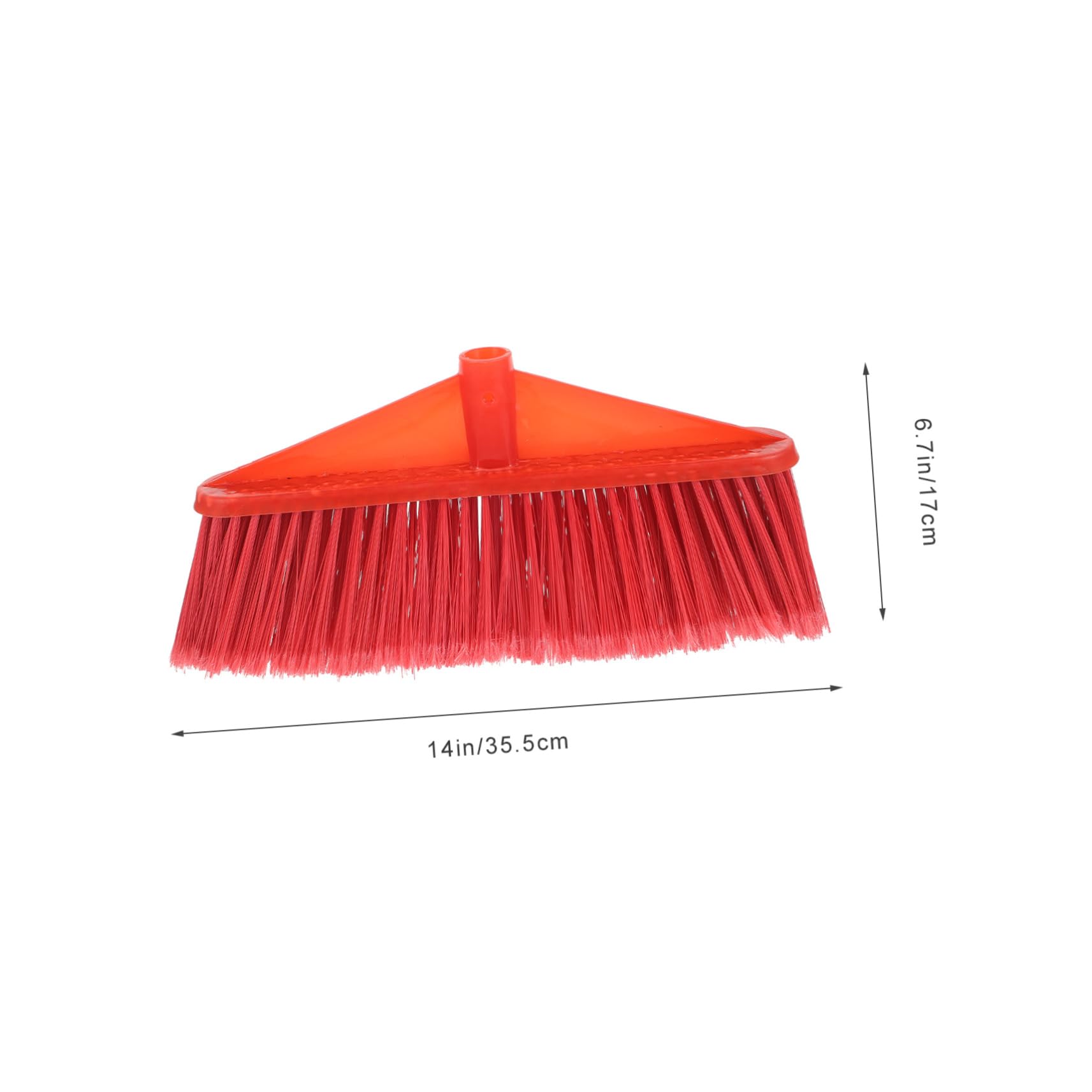 Cabezal de Escoba de Plástico Reutilizable, Accesorio de Repuesto para Escoba de Cocina, Diseño Compacto, Material Plástico Resistente, para Limpieza Doméstica, Reemplazo