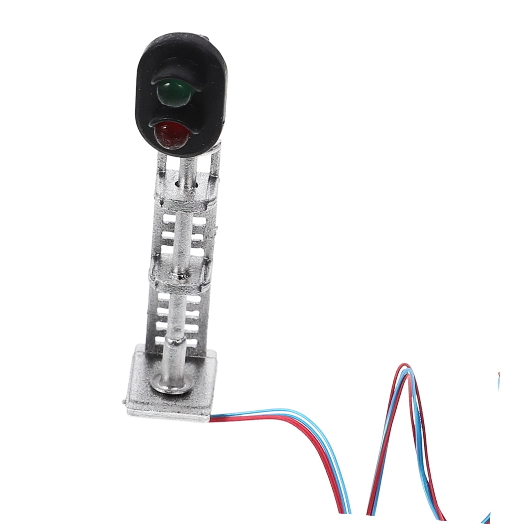 YARNOW Miniature Traffic Light Model Realistic Sand Table Signal Decor for DIY Micro Landscapes Construction for Use for Train Layouts and Hobby Projects