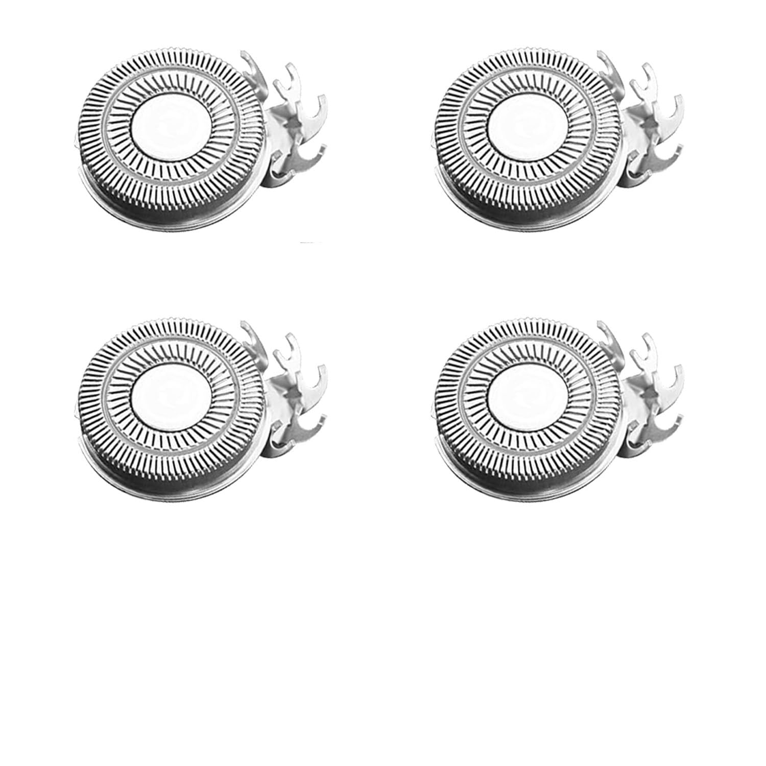 Cuchillas De Repuesto For Afeitadora De Cabeza, Compatibles Con SKULL, Compatibles Con SHAVER Pitbull Carver PRO 4 Head, Cabezal De Repuesto For Afeitadora Eléctrica(4S pcs)