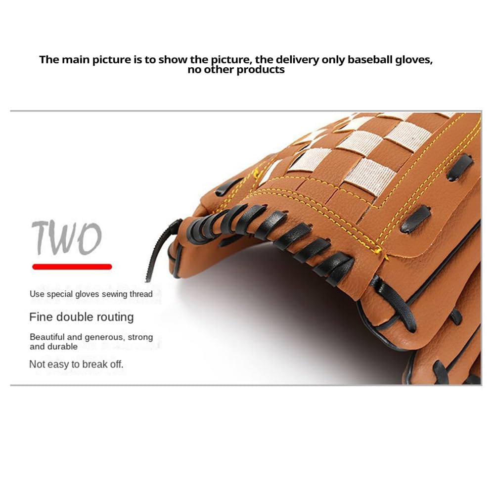 Gants de baseball professionnels de 26,7 cm en polyuréthane