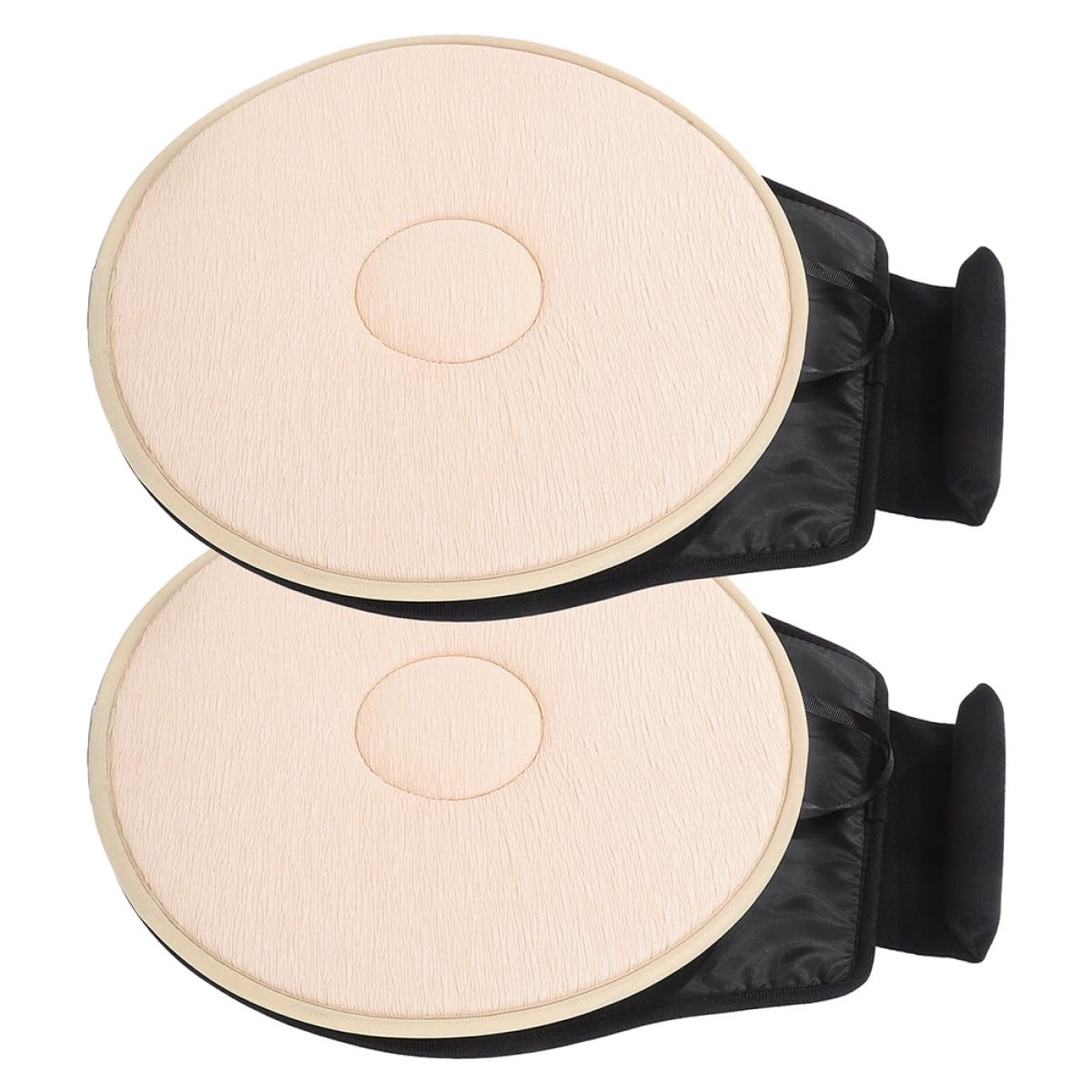 SHINEOFI Cojín de Asiento Giratorio para Coche Función 360 Grados, 2 Unidades Ergonómicas para Personas Mayores y Mujeres Embarazadas, Anillo Simple para Mayor Comodidad