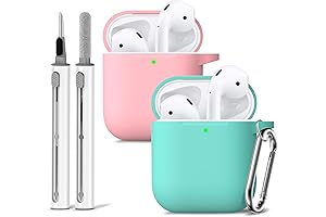 Soft Silicone Case Compatible with Apple Airpods 2&1