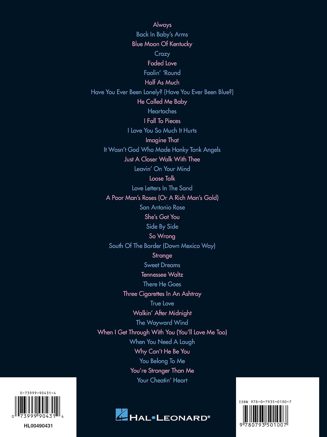 The Best of Patsy Cline Revised | Piano Vocal Guitar Songbook | 25 Classic Patsy Cline Songs | Includes Crazy, Fall to Pieces, Sweet Dreams, Walkin After Midnight | Country Music Sheet Music