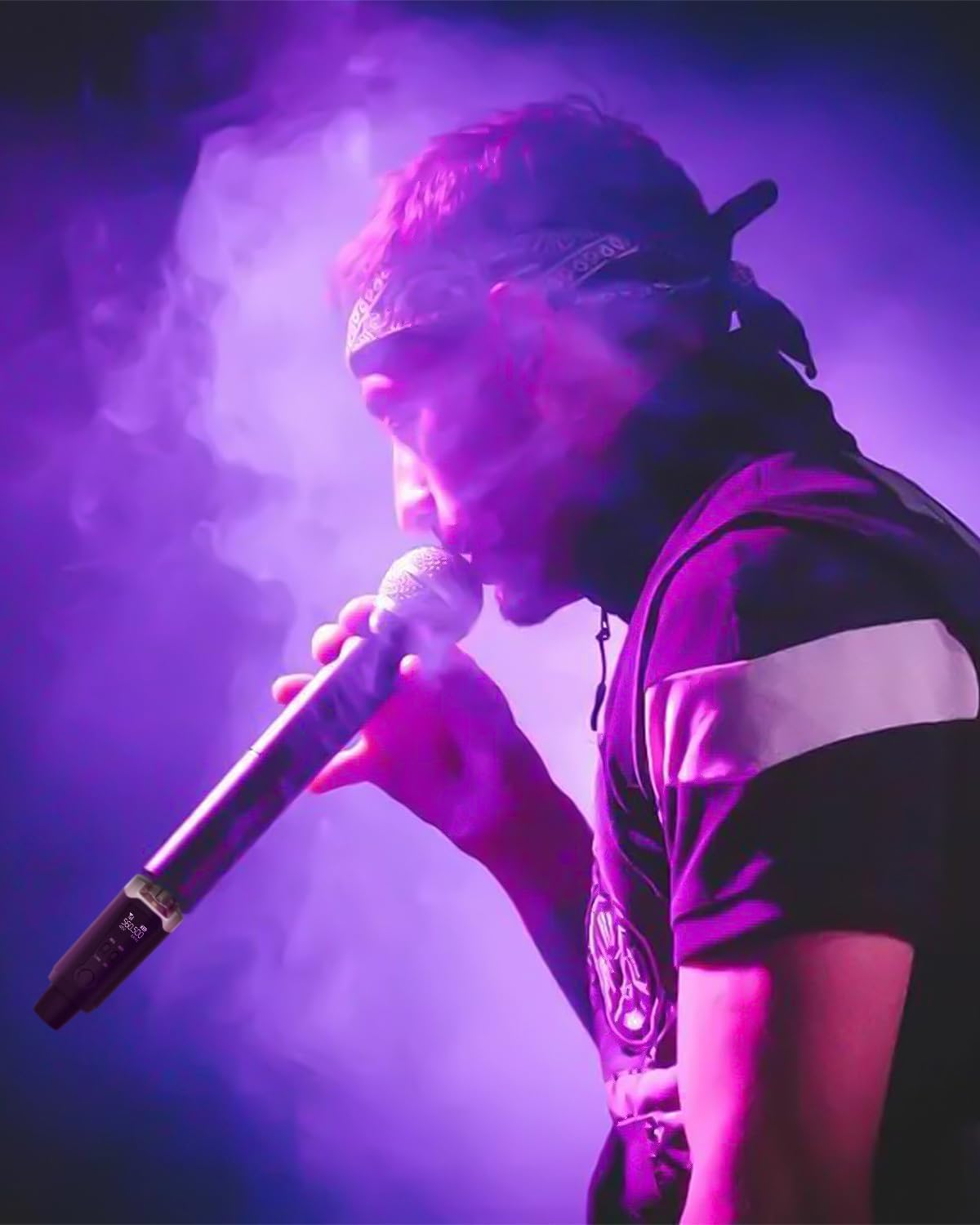 STRICH M2 UHF Wireless Microphone System XLR Mic Adapter 16 Channels, Transmitter and Receiver for Dynamic Mic, 48V Phantom Power for Condenser Microphone, Compatible with Audio Mixer PA Speaker