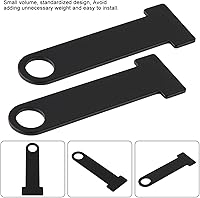 Vista 4 de Cerradura de casco, anillo de acero para casco, correa de anillo en D, bloqueo de acero inoxidable para motocicleta, ajuste universal